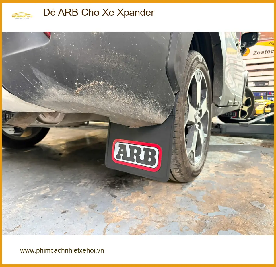 Anh Khải lắp Dè ARB cho xe Xpander tại Quận 7 để bảo vệ gầm xe khỏi bùn đất