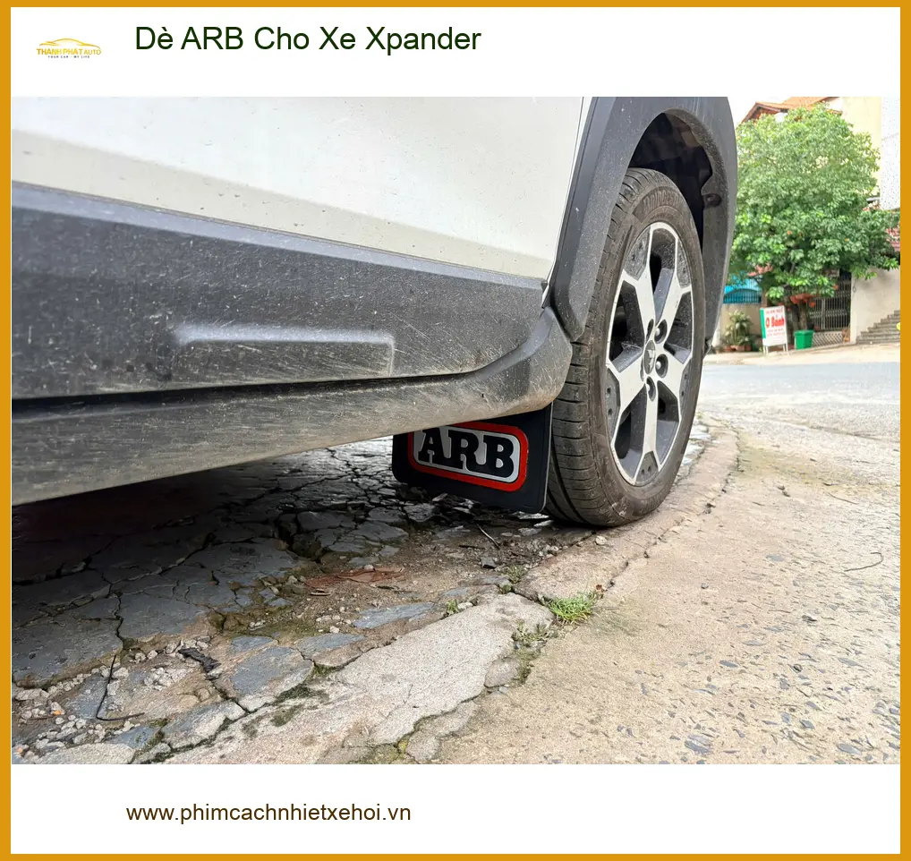 Anh Khải lắp Dè ARB cho xe Xpander tại Quận 7 để bảo vệ gầm xe khỏi bùn đất ảnh thực tế 3