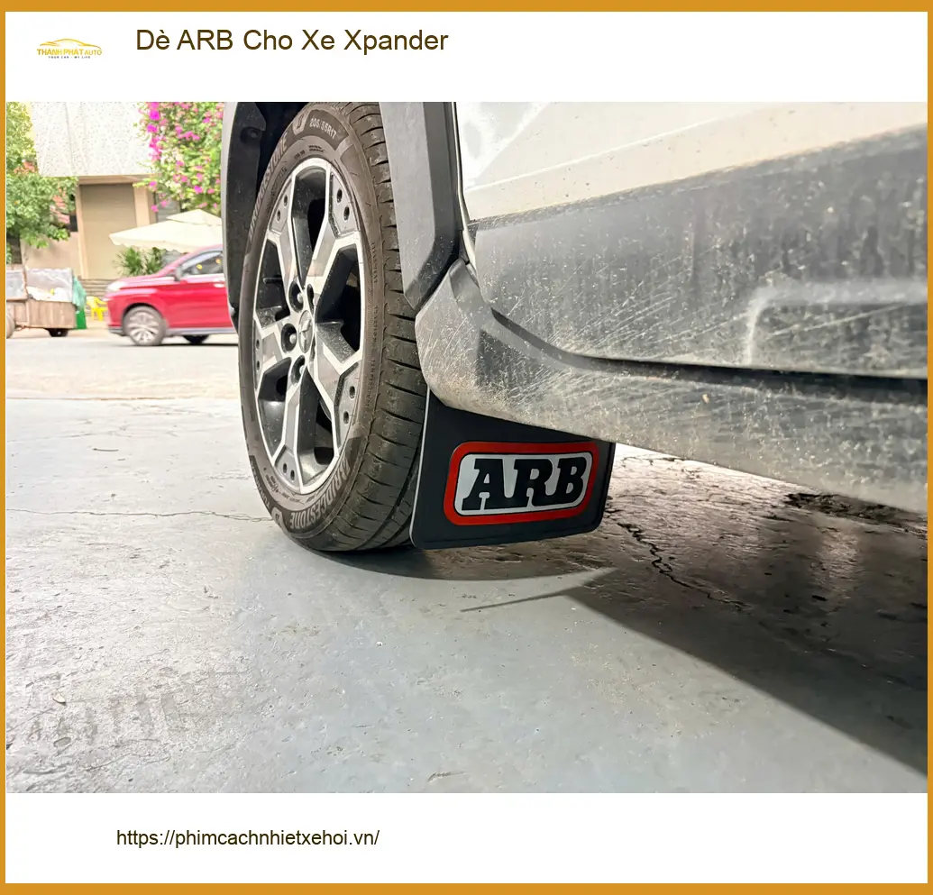 Anh Khải lắp Dè ARB cho xe Xpander tại Quận 7 để bảo vệ gầm xe khỏi bùn đất ảnh thực tế 4