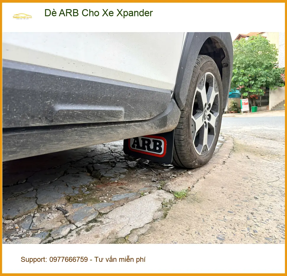 Anh Kiên lắp Dè ARB cho Mitsubishi Xpander tại Quận 8 để bảo vệ gầm xe hiệu quả ảnh thực tế 4