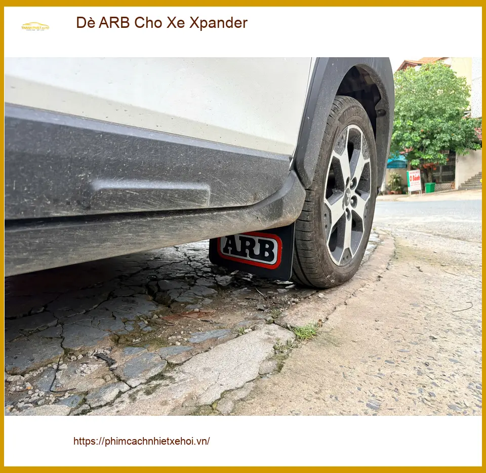 Chú Phong lắp Dè ARB cho Xpander ở Quận 9 để bảo vệ thân xe khi đi đường sình lầy ảnh thực tế 4