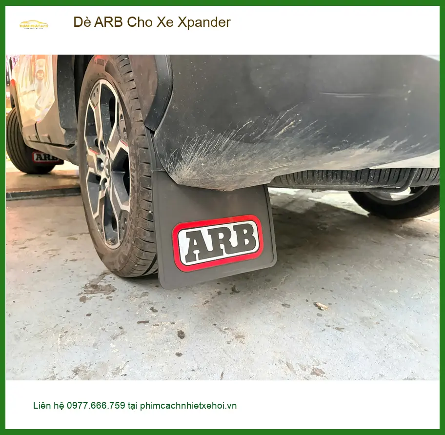 Anh Thanh lắp Dè ARB cho xe Xpander tại Cần Giờ để bảo vệ gầm xe tốt hơn