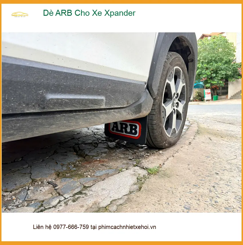 Anh Thanh lắp Dè ARB cho xe Xpander tại Cần Giờ để bảo vệ gầm xe tốt hơn ảnh thực tế 4