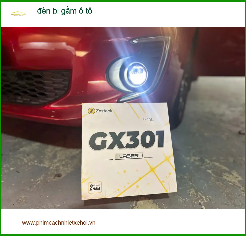 Chị Thảo độ đèn bi gầm ô tô Mazda CX-5 tại Quận 6 vì đèn zin yếu ảnh thực tế 2