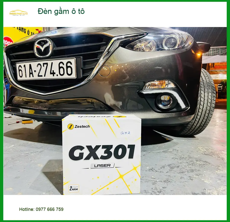 Chú Minh độ đèn gầm ô tô Hyundai Accent tại Quận 7 vì đèn zin kém sáng ảnh thực tế 4