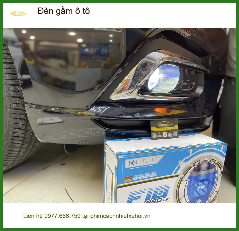 Anh Khải lắp Đèn gầm ô tô cho Honda HR-V tại Quận 4 để tăng cường tầm nhìn ban đêm ảnh thực tế 3