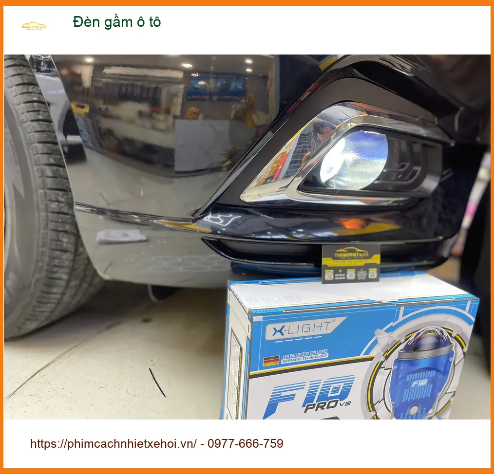 Anh Khang độ đèn gầm ô tô Honda CRV tại Quận 2 để cải thiện tầm nhìn ảnh thực tế 3