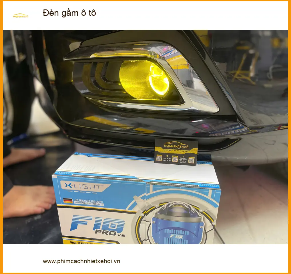 Anh Quyết nâng cấp đèn gầm ô tô VinFast Lux A2.0 tại Quận Bình Chánh ảnh thực tế 2