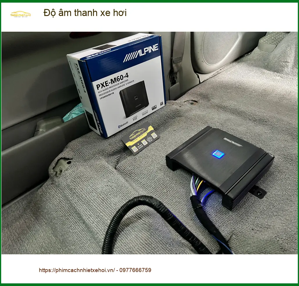 Anh Trọng độ âm thanh xe hơi cho Hyundai Accent tại Cần Giờ vì dàn zin không đủ hay