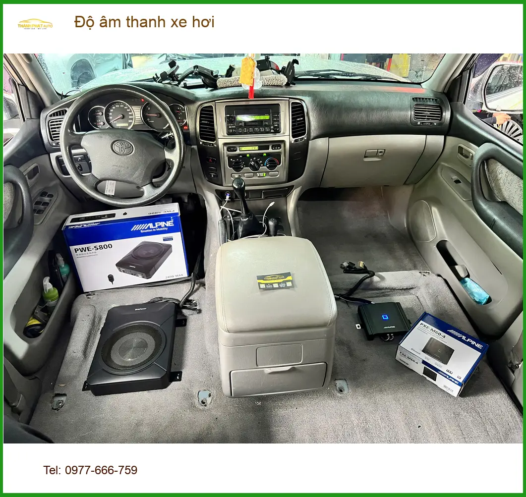 Anh Trọng độ âm thanh xe hơi cho Hyundai Accent tại Cần Giờ vì dàn zin không đủ hay ảnh thực tế 3