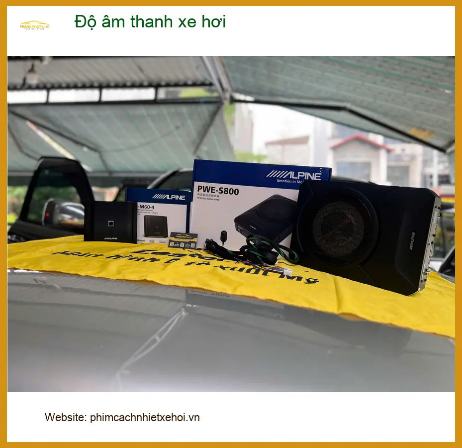 Anh Khang độ âm thanh xe hơi Honda CRV tại Quận 9 nâng tầm giải trí ảnh thực tế 3