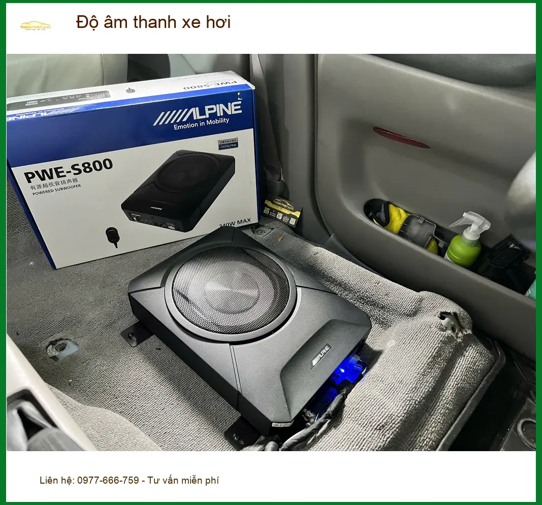 Anh Khang độ âm thanh xe hơi Honda CRV tại Quận 9 nâng tầm giải trí ảnh thực tế 4