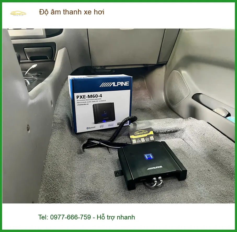 Anh Khang độ âm thanh xe hơi Honda CRV tại Quận 9 nâng tầm giải trí ảnh thực tế 5