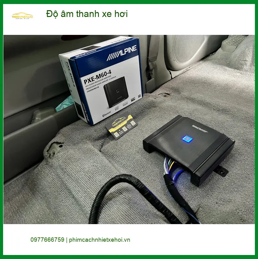 Chị Thảo độ âm thanh xe hơi Mazda CX-5 tại Quận Bình Thạnh.