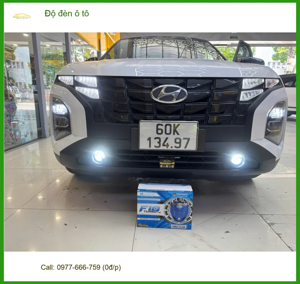 Anh Lâm độ đèn ô tô Mazda CX-5 tại Quận Thủ Đức - Cần ánh sáng tốt hơn ảnh thực tế 2