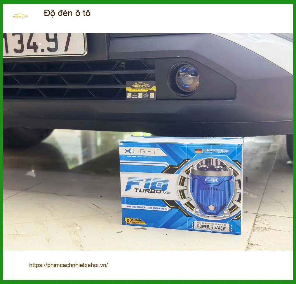 Anh Long độ đèn ô tô Mazda CX-5 tại Quận 12 để lái xe an toàn hơn vào buổi tối ảnh thực tế 2