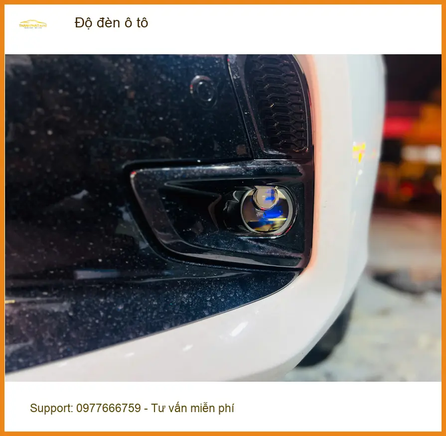 Anh Tuấn Kiệt độ đèn ô tô Hyundai Creta tại Bình Thạnh vì đèn yếu ảnh thực tế 2