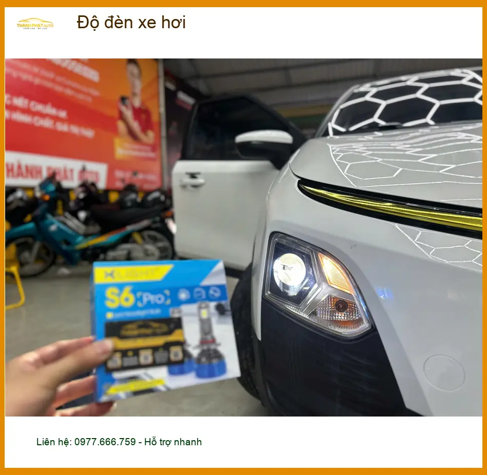 Anh Tấn độ đèn xe hơi Mitsubishi Xpander tại Phú Nhuận để sáng hơn ảnh thực tế 3