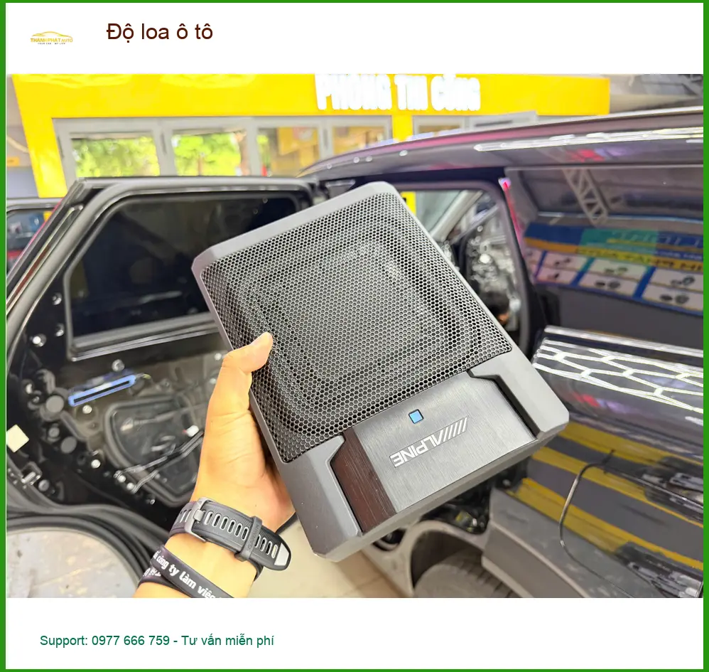 Anh Trường độ loa ô tô Mitsubishi Xpander Cross tại Hóc Môn cho âm thanh sống động