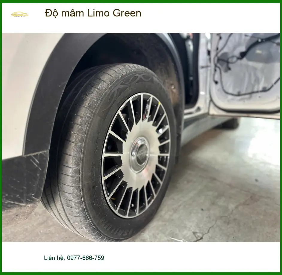 Chú Phi độ mâm Limo Green cho Honda CRV tại Quận 5 để xe trông thể thao hơn