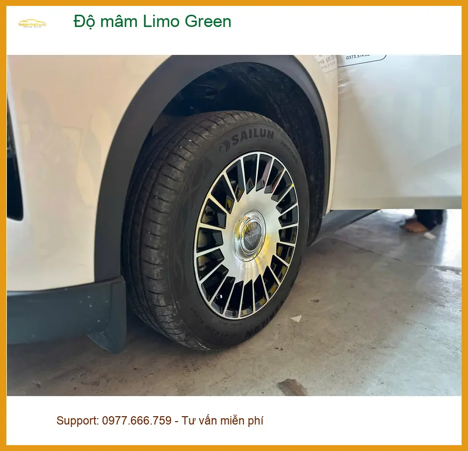 Chú Phi độ mâm Limo Green cho Honda CRV tại Quận 5 để xe trông thể thao hơn ảnh thực tế 2