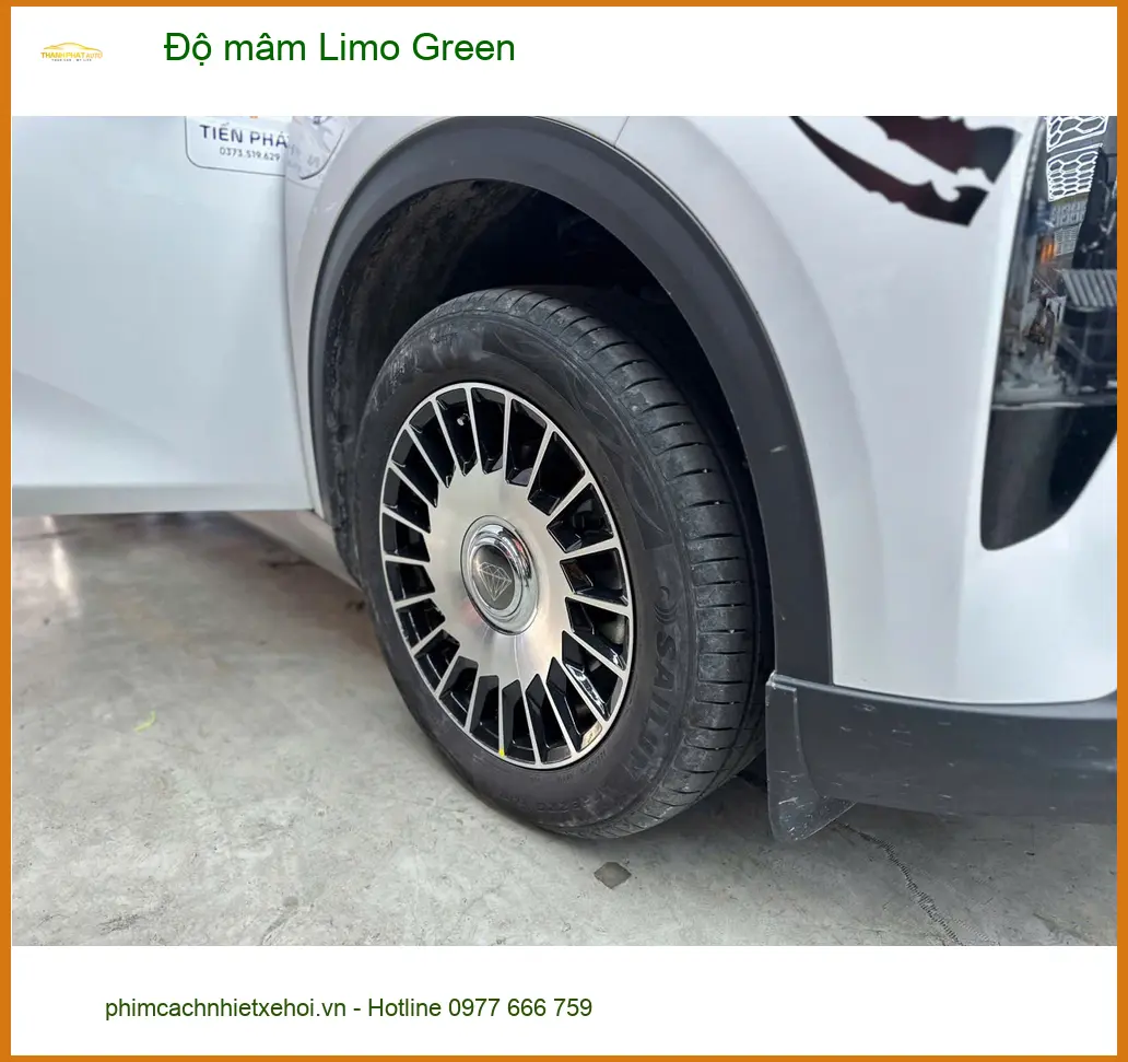 Chú Phi độ mâm Limo Green cho Honda CRV tại Quận 5 để xe trông thể thao hơn ảnh thực tế 3