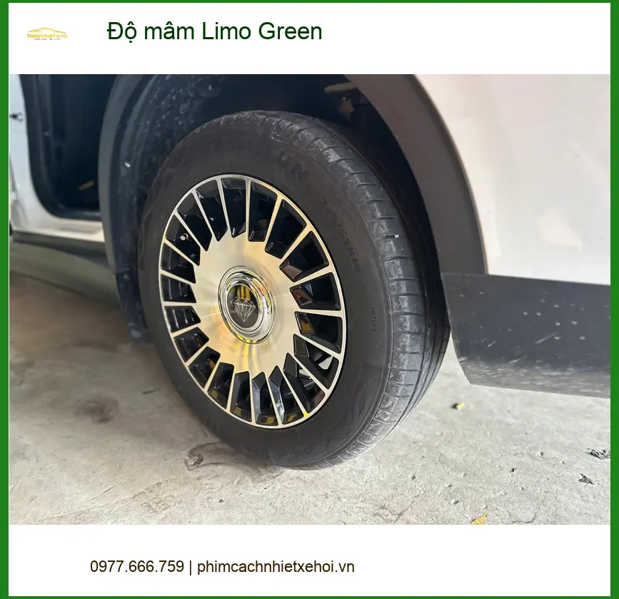 Chú Phi độ mâm Limo Green cho Honda CRV tại Quận 5 để xe trông thể thao hơn ảnh thực tế 4