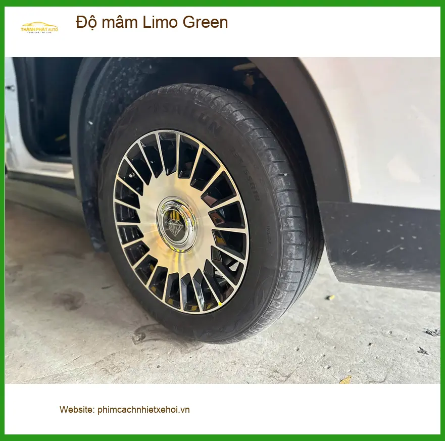 Chú Hùng độ mâm Limo Green cho Honda Civic Quận 9 để xe thêm cá tính ảnh thực tế 2
