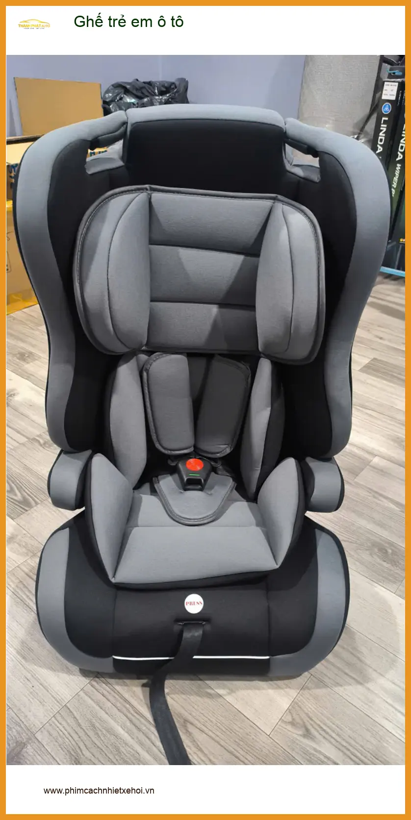 Anh Dũng chọn ghế trẻ em ô tô cho Honda CRV ở Quận Tân Phú an toàn cho bé ảnh thực tế 4