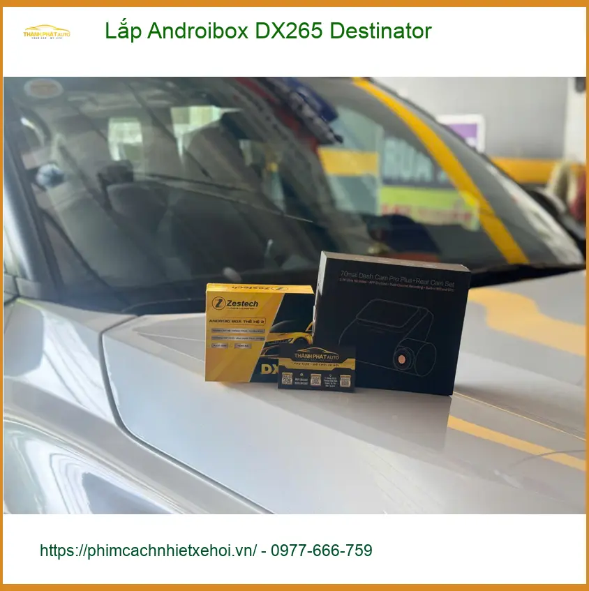 Anh Dũng Santa Fe lắp Androibox DX265 Destinator Quận 8 xem YouTube, bản đồ ảnh thực tế 2