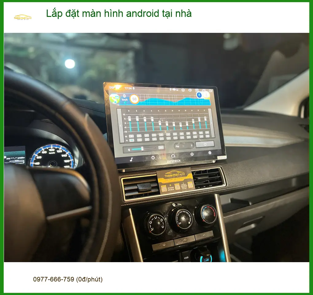 Chị Hằng lắp đặt màn hình Android tại nhà Quận 2 cho Mazda CX-5 ảnh thực tế 3