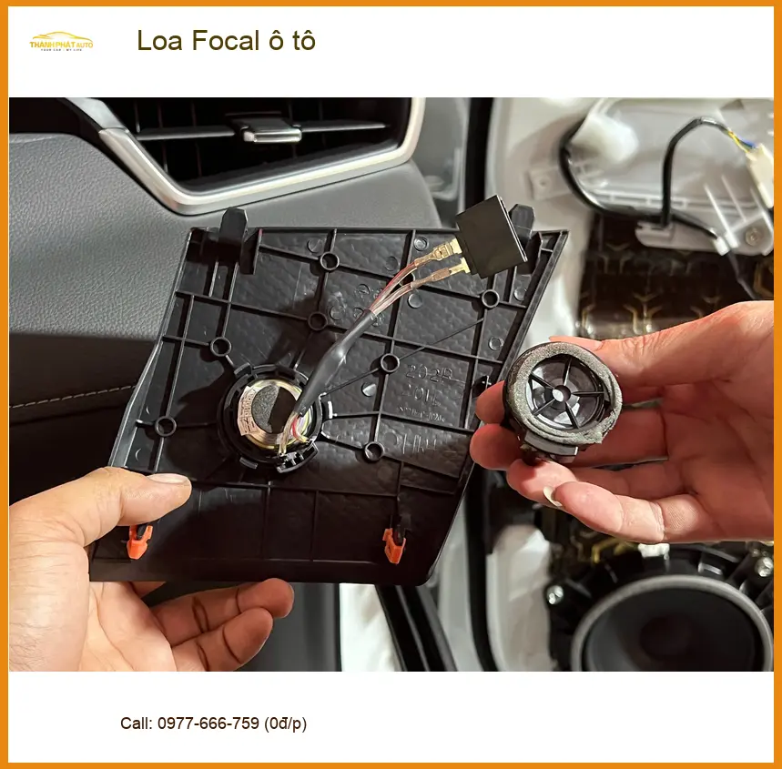 Anh Đức Thịnh nâng cấp Loa Focal ô tô cho Mitsubishi Triton tại Quận 12 ảnh thực tế 4