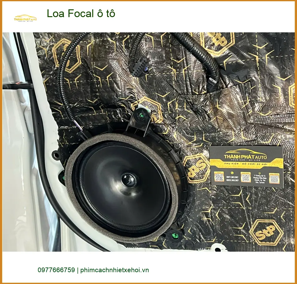 Anh Cường lắp Loa Focal ô tô cho VinFast Lux A2.0 tại Quận 3 ảnh thực tế 2