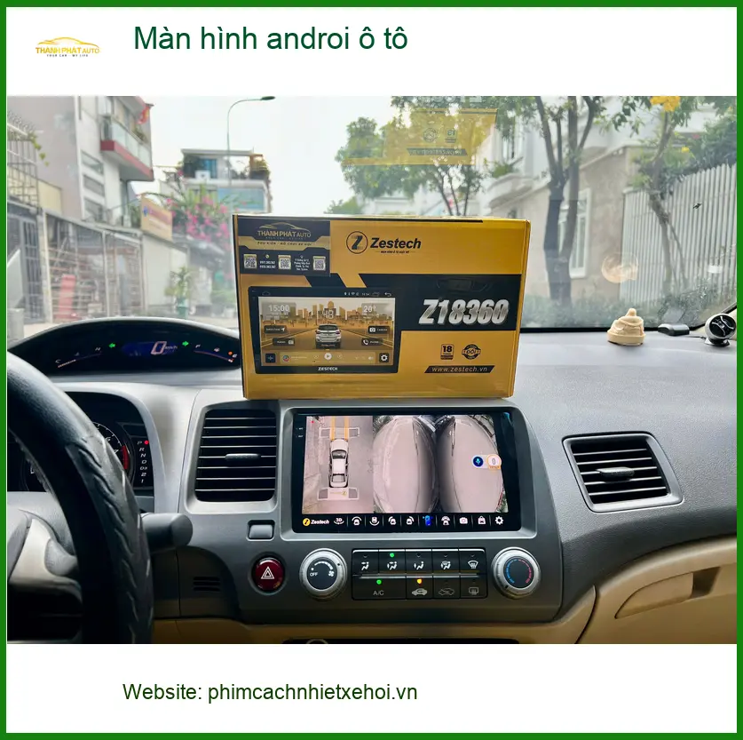 Chị Thảo lắp màn hình Android ô tô cho Hyundai Accent tại Quận Thủ Đức ảnh thực tế 5