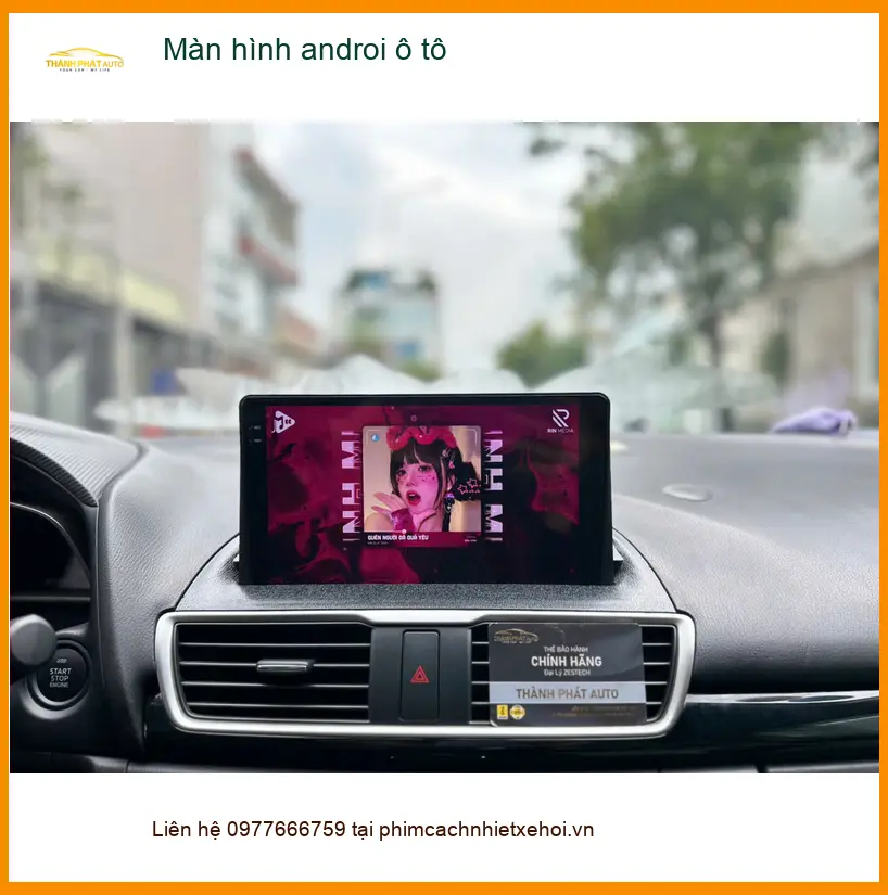 Anh Kiên lắp màn hình Android ô tô cho Honda HR-V tại Quận 2 để dễ dàng dẫn đường và giải trí