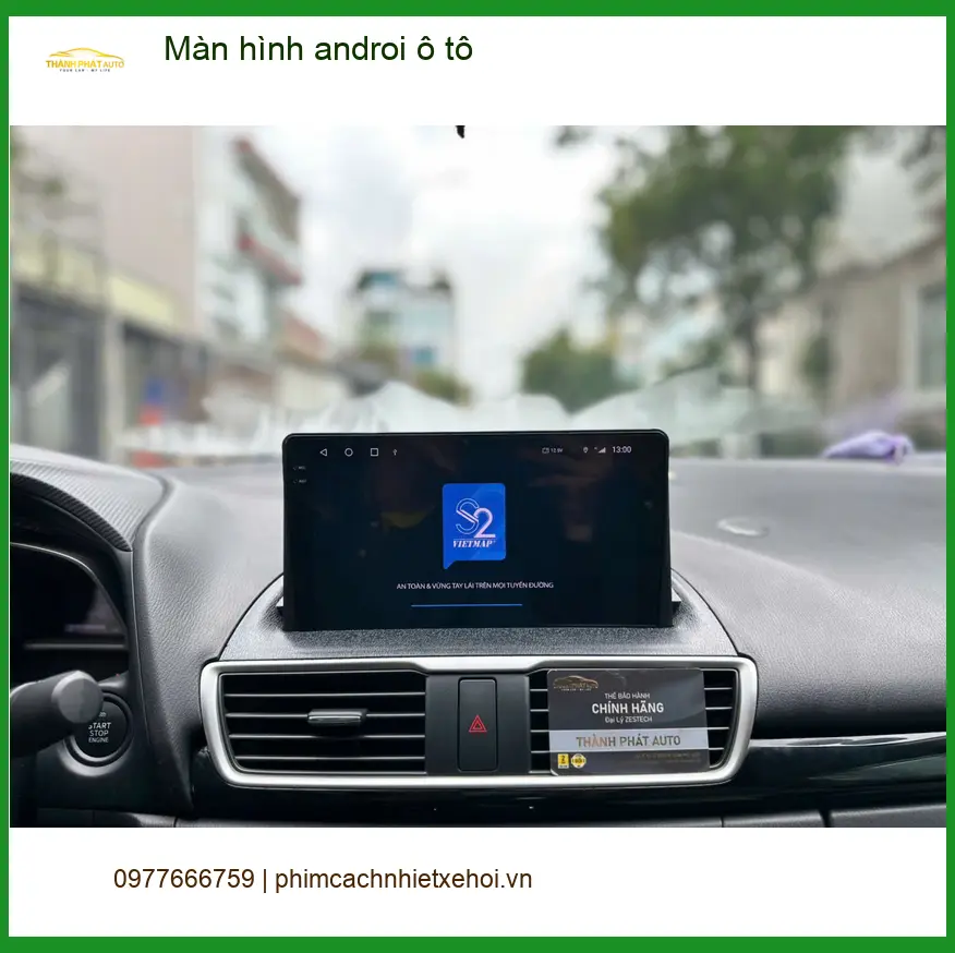 Anh Kiên lắp màn hình Android ô tô cho Honda HR-V tại Quận 2 để dễ dàng dẫn đường và giải trí ảnh thực tế 2