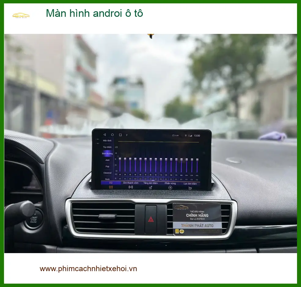 Anh Vĩnh nâng cấp màn hình androi ô tô cho Kia Carnival tại Quận Tân Bình để xem YouTube ảnh thực tế 2