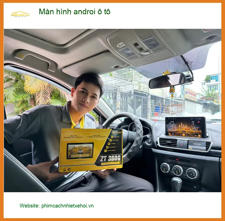 Anh Kiên lắp màn hình Android ô tô cho Honda HR-V tại Quận 2 để dễ dàng dẫn đường và giải trí ảnh thực tế 4