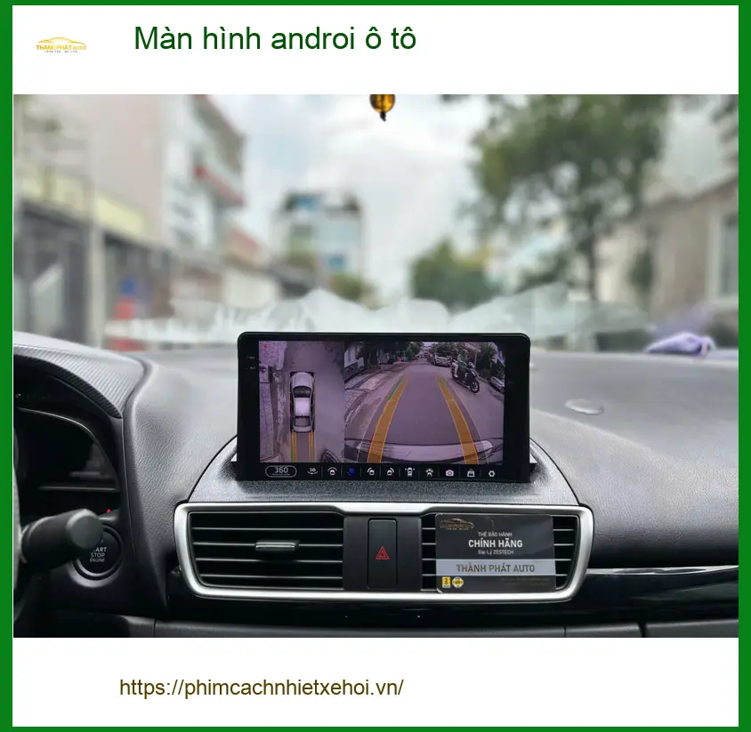 Anh Vĩnh nâng cấp màn hình androi ô tô cho Kia Carnival tại Quận Tân Bình để xem YouTube ảnh thực tế 4