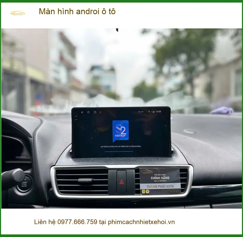Anh Vĩnh nâng cấp màn hình androi ô tô cho Kia Carnival tại Quận Tân Bình để xem YouTube ảnh thực tế 5