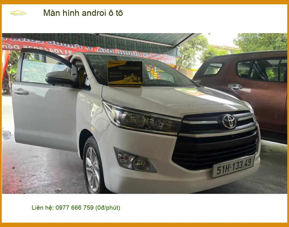 Anh Tùng lắp màn hình androi ô tô cho Kia K3 tại Quận 12 vì màn hình zin đã lỗi thời ảnh thực tế 2