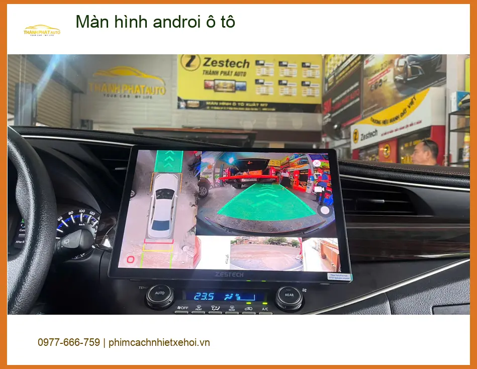 Anh Khải lắp màn hình Android ô tô cho Honda CR-V tại Quận 2 để nâng tầm giải trí ảnh thực tế 2
