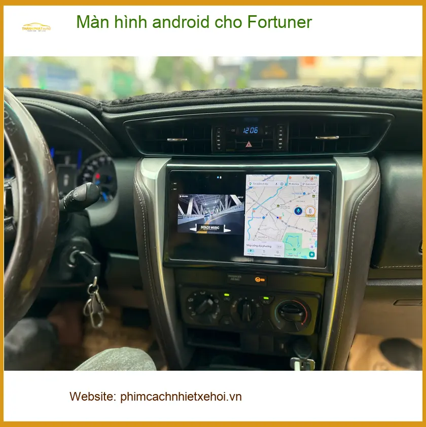 Anh Khải lắp Màn hình Android cho Fortuner Quận 5 nâng tầm trải nghiệm lái ảnh thực tế 4