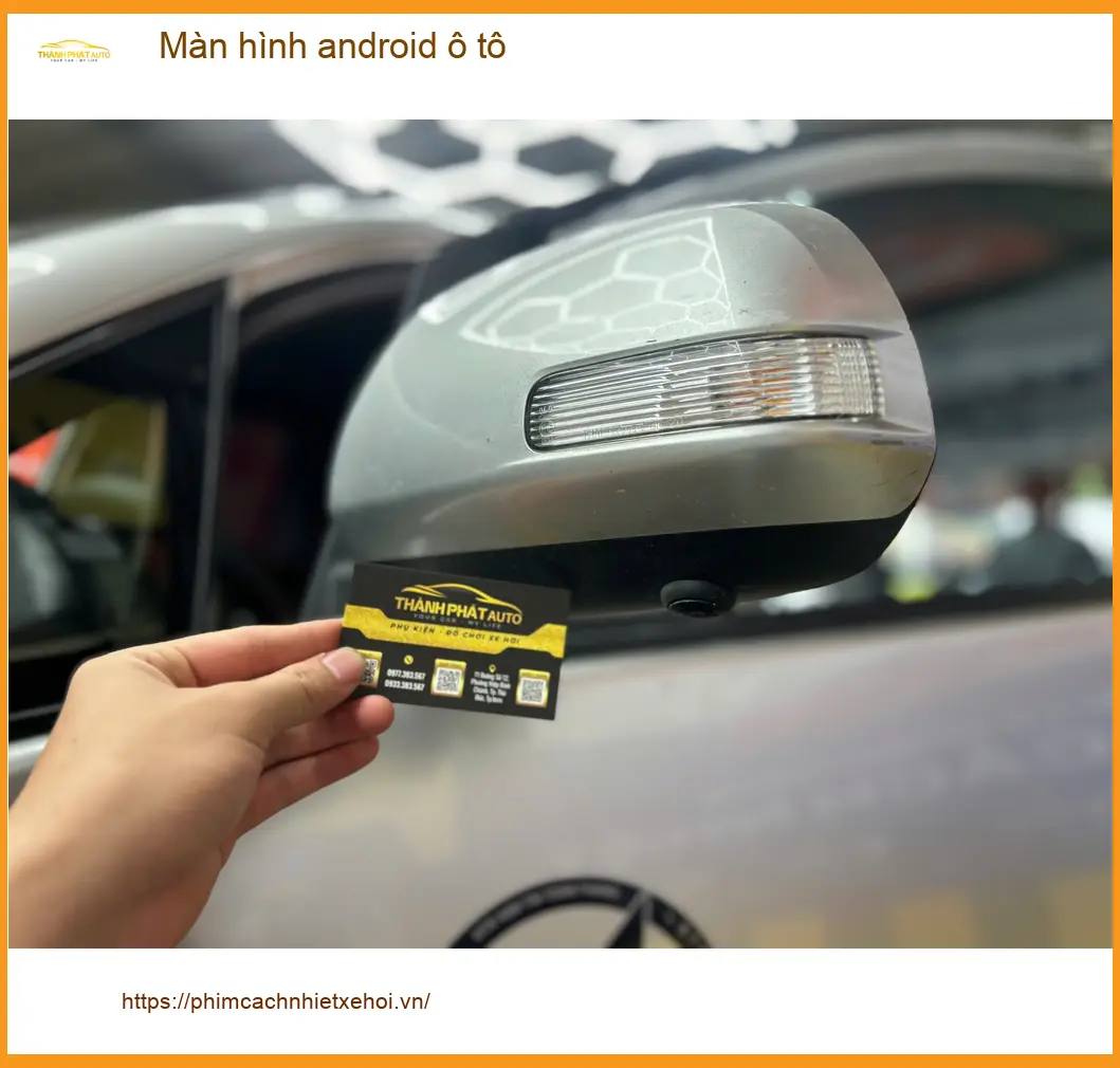 Anh Cường lắp màn hình android ô tô cho Hyundai Accent tại Củ Chi vì màn zin không có YouTube.
