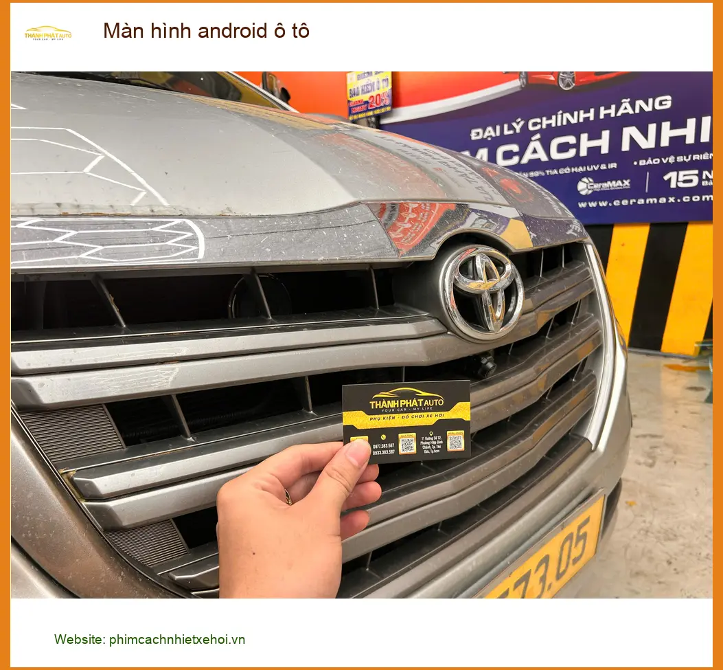 Anh Cường lắp màn hình android ô tô cho Hyundai Accent tại Củ Chi vì màn zin không có YouTube. ảnh thực tế 5