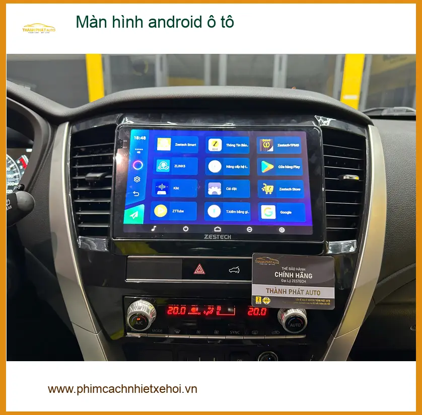 Cô Hồng nâng cấp màn hình android ô tô Mazda CX-5 tại Quận Gò Vấp ảnh thực tế 2
