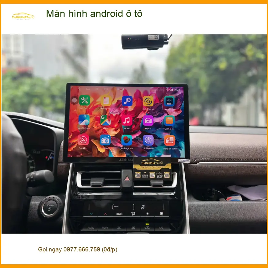 Anh Tấn lắp màn hình android ô tô cho Honda CRV tại Quận 1 xem bản đồ ảnh thực tế 2