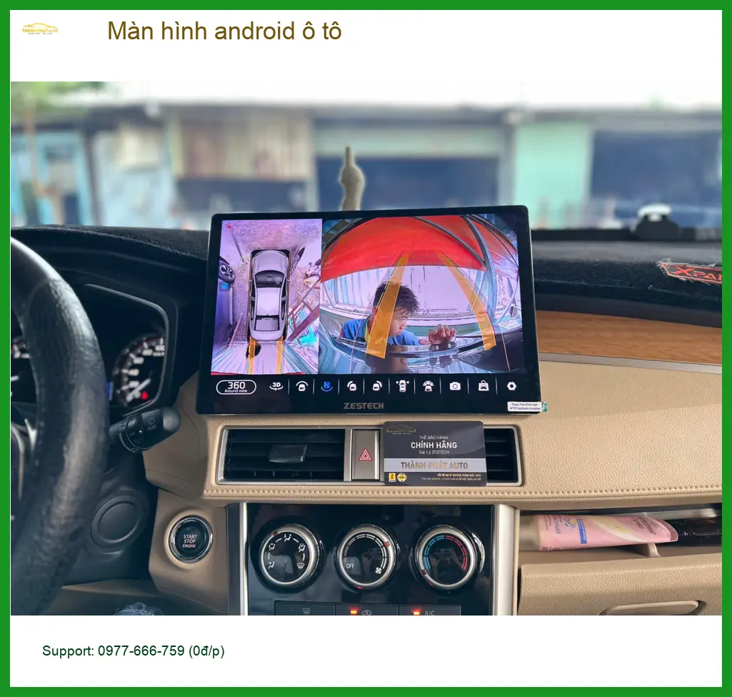 Anh Bách nâng cấp màn hình android ô tô cho VinFast Lux A tại Quận 7 ảnh thực tế 4