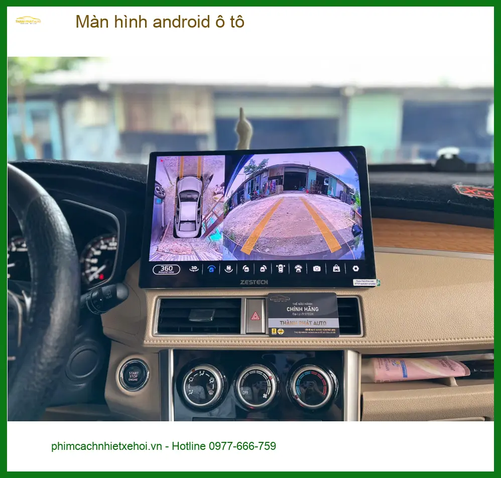 Anh Bách nâng cấp màn hình android ô tô cho VinFast Lux A tại Quận 7 ảnh thực tế 5