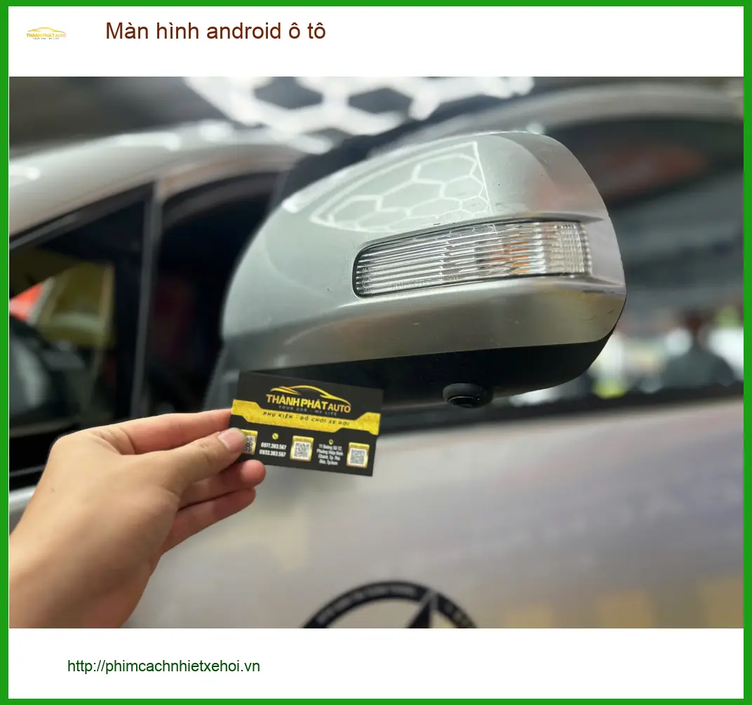 Anh Minh lắp màn hình android ô tô Hyundai Accent tại Quận Bình Thạnh